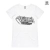 ASColour Ladies 'Bevel' V-Neck Tshirt Thumbnail