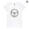 ASColour Ladies 'Bevel' V-Neck Tshirt Thumbnail
