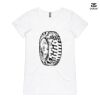 ASColour Ladies 'Bevel' V-Neck Tshirt Thumbnail