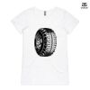 ASColour Ladies 'Bevel' V-Neck Tshirt Thumbnail