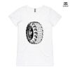 ASColour Ladies 'Bevel' V-Neck Tshirt Thumbnail