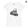 ASColour Ladies 'Bevel' V-Neck Tshirt Thumbnail