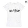 ASColour Ladies 'Bevel' V-Neck Tshirt Thumbnail