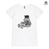 ASColour Ladies 'Bevel' V-Neck Tshirt Thumbnail