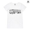 ASColour Ladies 'Bevel' V-Neck Tshirt Thumbnail
