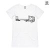 ASColour Ladies 'Bevel' V-Neck Tshirt Thumbnail