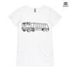 ASColour Ladies 'Bevel' V-Neck Tshirt Thumbnail
