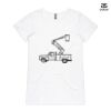 ASColour Ladies 'Bevel' V-Neck Tshirt Thumbnail