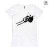 ASColour Ladies 'Bevel' V-Neck Tshirt Thumbnail