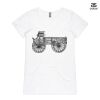 ASColour Ladies 'Bevel' V-Neck Tshirt Thumbnail