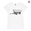 ASColour Ladies 'Bevel' V-Neck Tshirt Thumbnail