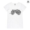 ASColour Ladies 'Bevel' V-Neck Tshirt Thumbnail