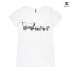 ASColour Ladies 'Bevel' V-Neck Tshirt Thumbnail