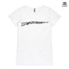 ASColour Ladies 'Bevel' V-Neck Tshirt Thumbnail