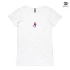 ASColour Ladies 'Bevel' V-Neck Tshirt Thumbnail