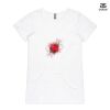 ASColour Ladies 'Bevel' V-Neck Tshirt Thumbnail