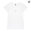 ASColour Ladies 'Bevel' V-Neck Tshirt Thumbnail