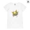 ASColour Ladies 'Bevel' V-Neck Tshirt Thumbnail