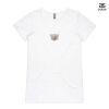 ASColour Ladies 'Bevel' V-Neck Tshirt Thumbnail