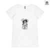 ASColour Ladies 'Bevel' V-Neck Tshirt Thumbnail