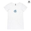 ASColour Ladies 'Bevel' V-Neck Tshirt Thumbnail