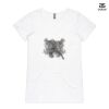 ASColour Ladies 'Bevel' V-Neck Tshirt Thumbnail