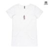 ASColour Ladies 'Bevel' V-Neck Tshirt Thumbnail