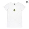 ASColour Ladies 'Bevel' V-Neck Tshirt Thumbnail