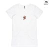 ASColour Ladies 'Bevel' V-Neck Tshirt Thumbnail