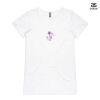 ASColour Ladies 'Bevel' V-Neck Tshirt Thumbnail