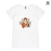 ASColour Ladies 'Bevel' V-Neck Tshirt Thumbnail