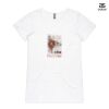ASColour Ladies 'Bevel' V-Neck Tshirt Thumbnail