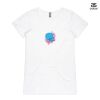 ASColour Ladies 'Bevel' V-Neck Tshirt Thumbnail
