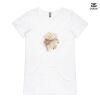 ASColour Ladies 'Bevel' V-Neck Tshirt Thumbnail
