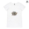 ASColour Ladies 'Bevel' V-Neck Tshirt Thumbnail