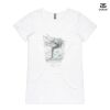 ASColour Ladies 'Bevel' V-Neck Tshirt Thumbnail