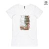 ASColour Ladies 'Bevel' V-Neck Tshirt Thumbnail