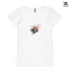 ASColour Ladies 'Bevel' V-Neck Tshirt Thumbnail