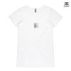 ASColour Ladies 'Bevel' V-Neck Tshirt Thumbnail