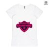 ASColour Ladies 'Bevel' V-Neck Tshirt Thumbnail