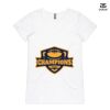 ASColour Ladies 'Bevel' V-Neck Tshirt Thumbnail