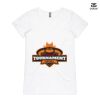ASColour Ladies 'Bevel' V-Neck Tshirt Thumbnail