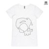 ASColour Ladies 'Bevel' V-Neck Tshirt Thumbnail