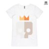 ASColour Ladies 'Bevel' V-Neck Tshirt Thumbnail