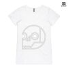 ASColour Ladies 'Bevel' V-Neck Tshirt Thumbnail