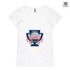 ASColour Ladies 'Bevel' V-Neck Tshirt Thumbnail