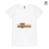 ASColour Ladies 'Bevel' V-Neck Tshirt Thumbnail