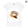 ASColour Ladies 'Bevel' V-Neck Tshirt Thumbnail