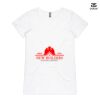 ASColour Ladies 'Bevel' V-Neck Tshirt Thumbnail