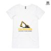 ASColour Ladies 'Bevel' V-Neck Tshirt Thumbnail
